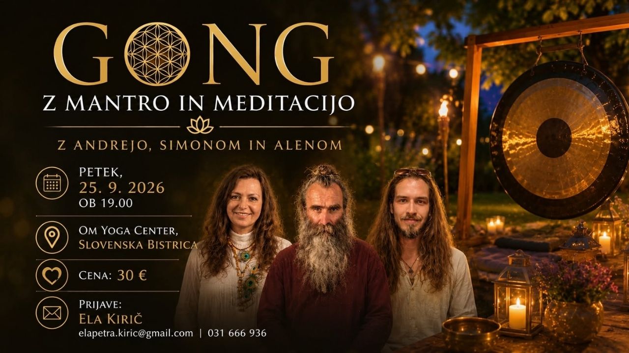 Gong z mantro in meditaijo